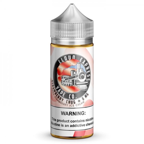 Strawberry Chug E-Liquid by Cloud Express
