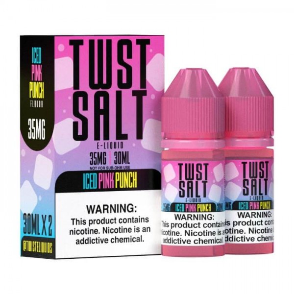 Pink 0° (Iced Pink Punch) Nicotine Salt by Twist E-Liquids