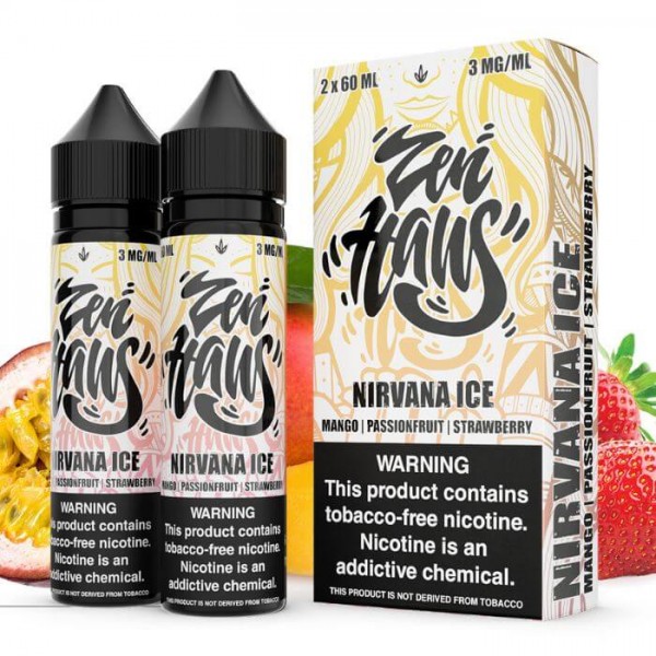 Nirvana Ice Tobacco Free Nicotine Vape Juice by Zen Haus