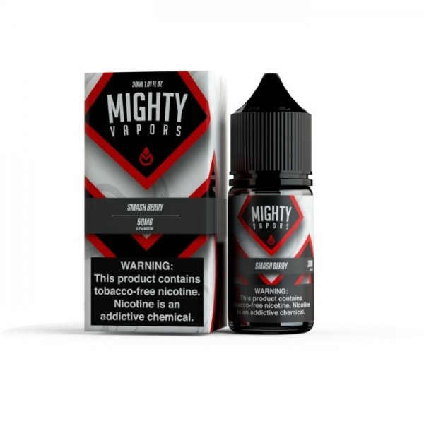 Smash Berry Synthetic Nicotine Salt Juice by Mighty Vapors