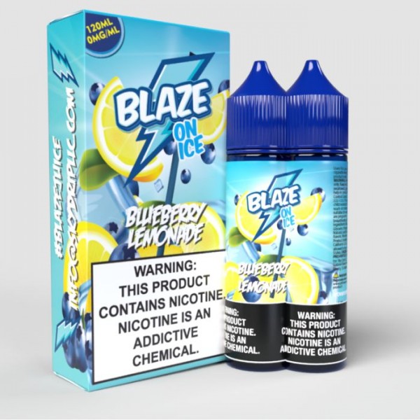 Blueberry Lemonade E-Liquid by Blaze On Ice