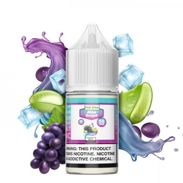 Aloe Grape by Pod Juice Nicotine Salt E-Liquid