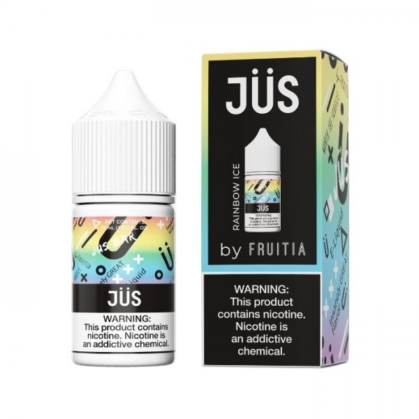 Rainbow Ice Nicotine Salt Juice by JUS