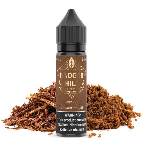 Brown Sugar by Badger Hill Reserve Nicotine Salt eJuice