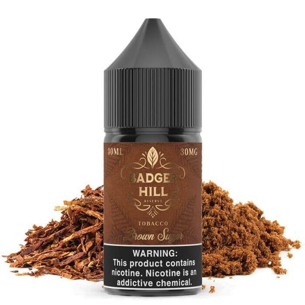 Brown Sugar by Badger Hill Reserve Nicotine Salt eJuice