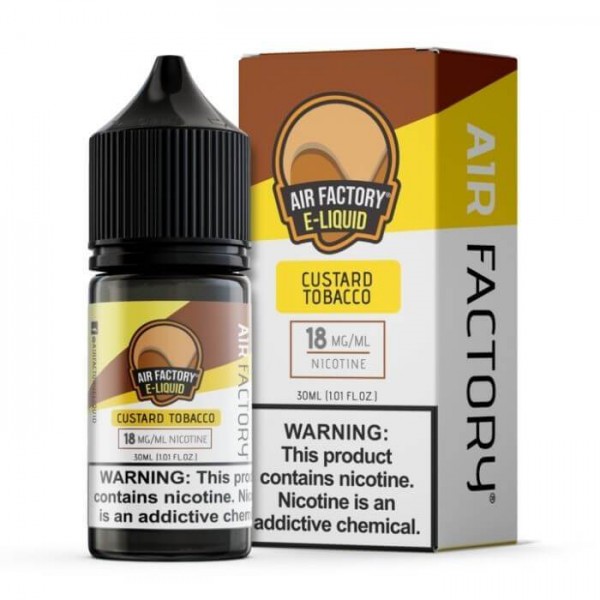 Custard Tobacco Nicotine Salt by Air Factory E-Liquid