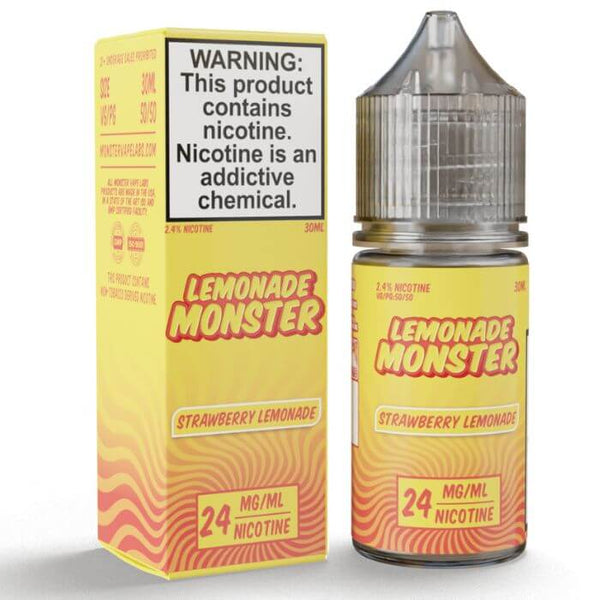 Strawberry Lemonade Nicotine Salt Juice by Lemonade Monster