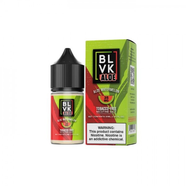 Aloe Watermelon Tobacco Free Nicotine Salt Juice by BLVK Aloe Salt Series