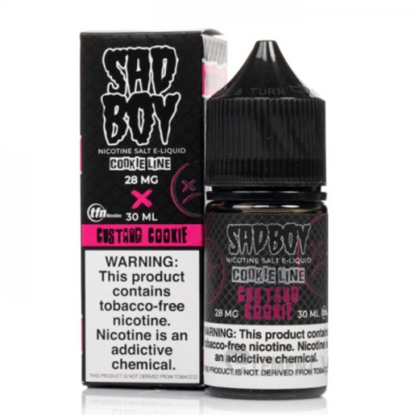 Custard Cookie by SadBoy Nicotine Salt E-Liquid