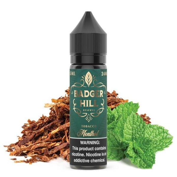 Menthol by Badger Hill Reserve Nicotine Salt eJuice