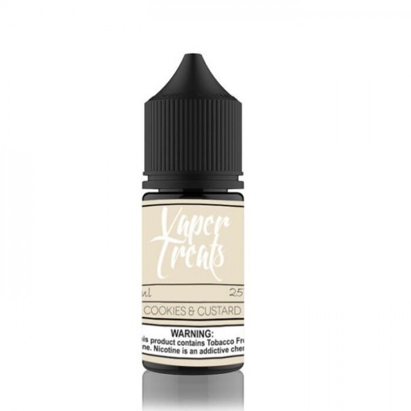 Cookies & Custard Tobacco Free Nicotine Salt Juice by Vaper Treats