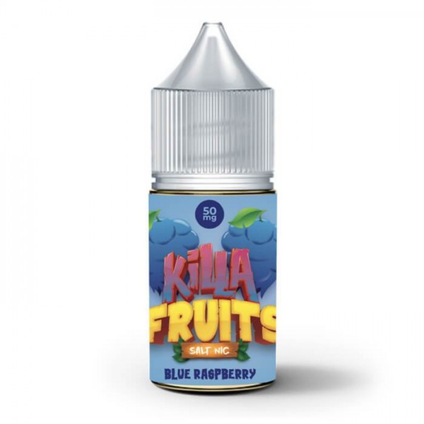 Blue Raspberry Salt Nic by Killa Fruits Nicotine Salt E-Liquid