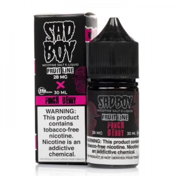 Punch Berry Blood by SadBoy Nicotine Salt E-Liquid