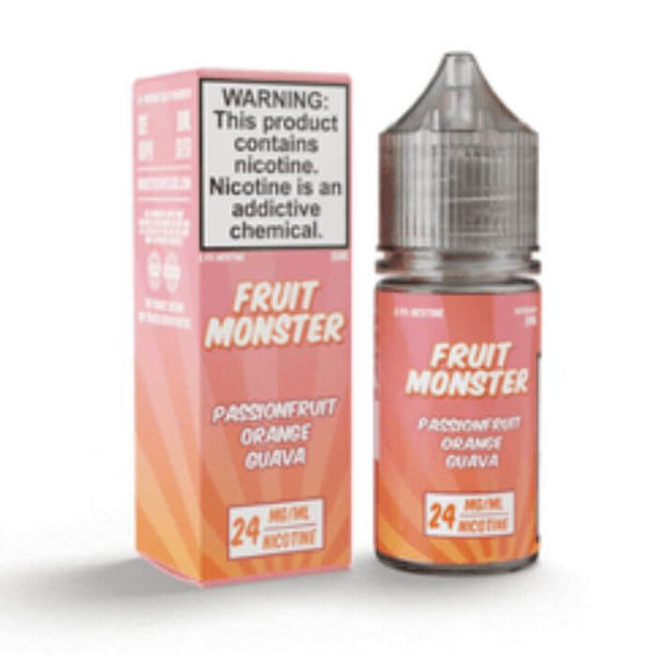 Passionfruit Orange Guava Nicotine Salt by Fruit Monster E-Liquid