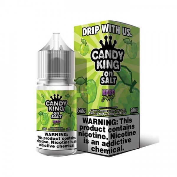 Hard Apple Nicotine Salt by Candy King On Salt eJuice
