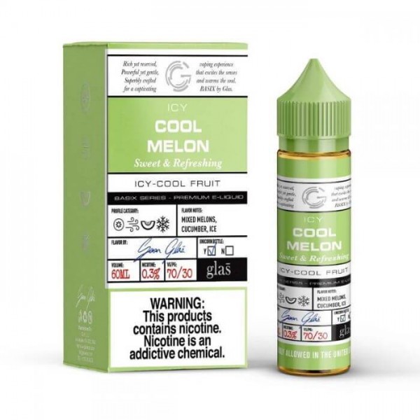 Cool Melon E-Liquid by Glas Basix Series