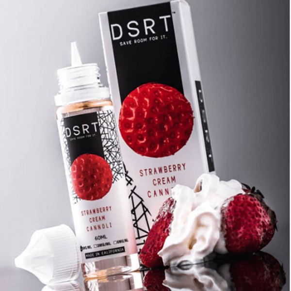 Strawberry Cream Cannoli by DSRT eJuice