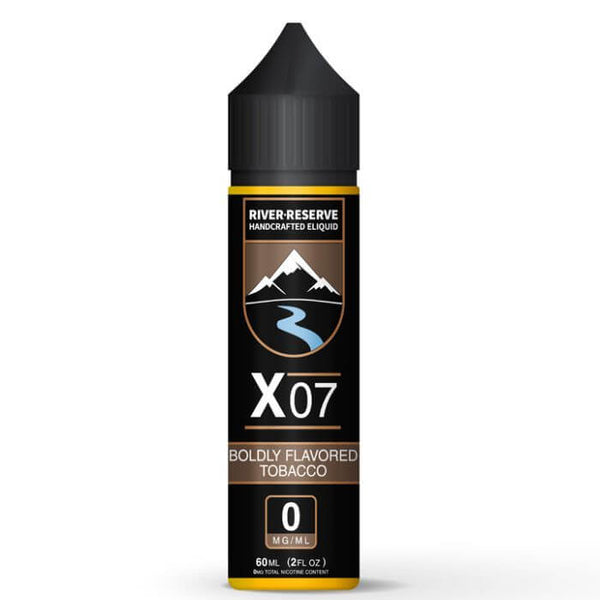 Boldly Tobacco X-07 Tobacco Free Nicotine E-liquid by River Reserve