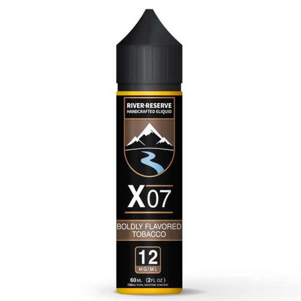 Boldly Tobacco X-07 Tobacco Free Nicotine E-liquid by River Reserve