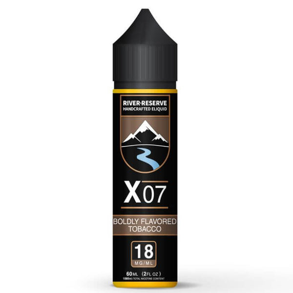 Boldly Tobacco X-07 Tobacco Free Nicotine E-liquid by River Reserve