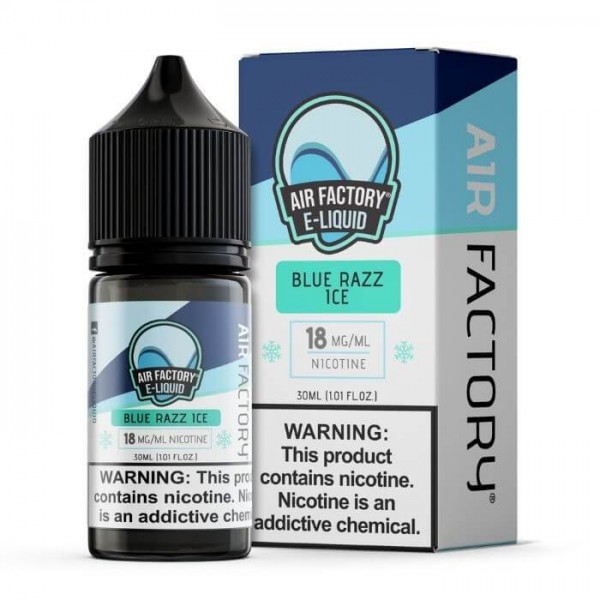 Blue Razz Ice Nicotine Salt by Air Factory E-Liquid
