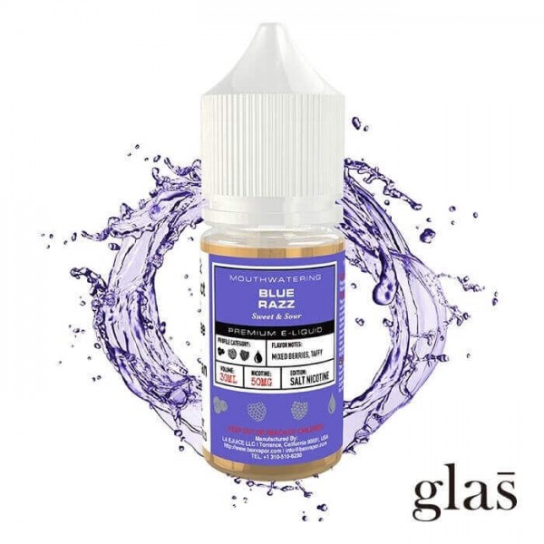 Blue Razz Nicotine Salt by Glas Basix Series