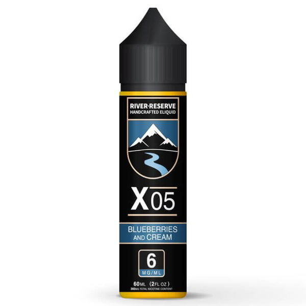 Blueberry X-05 Tobacco Free Nicotine E-liquid by River Reserve