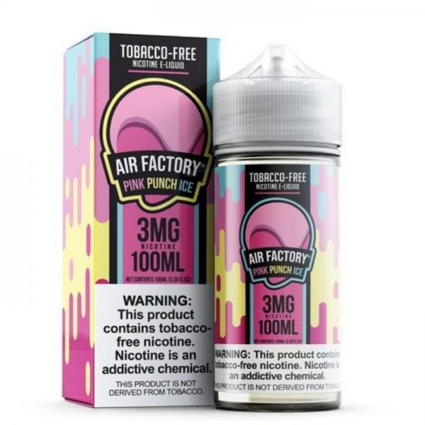 Pink Punch Ice Tobacco Free Nicotine E-liquid by Air Factory