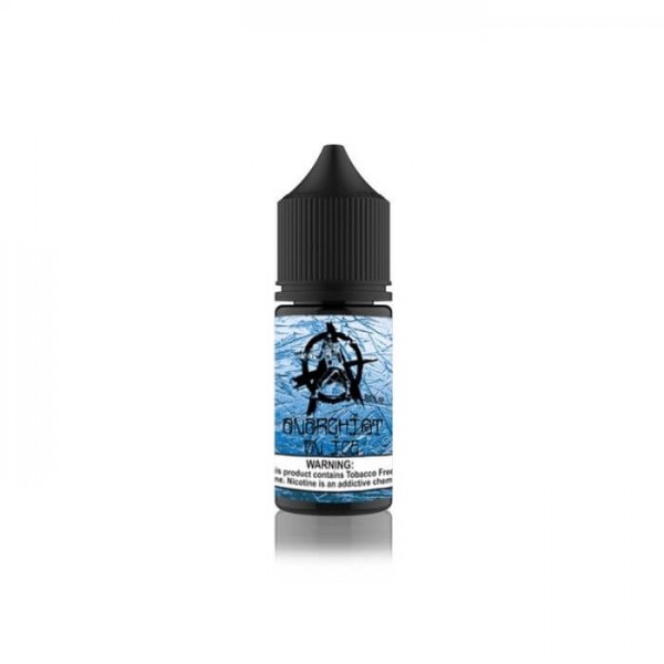 Blue Salt On Ice Tobacco Free Nicotine Salt Juice by Anarchist