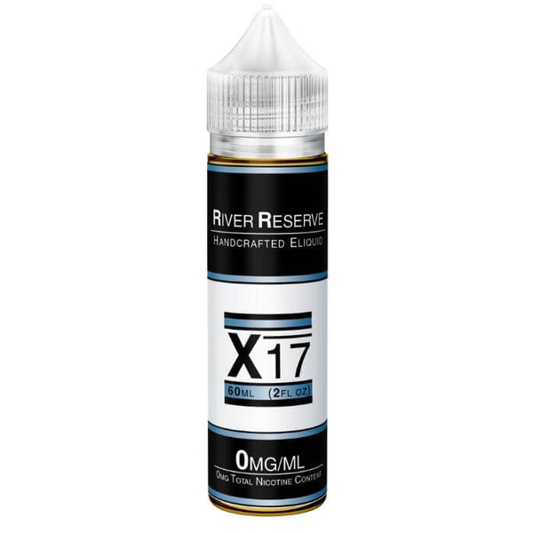 Mildly Flavored Tobacco X-17 Tobacco Free Nicotine E-liquid by River Reserve