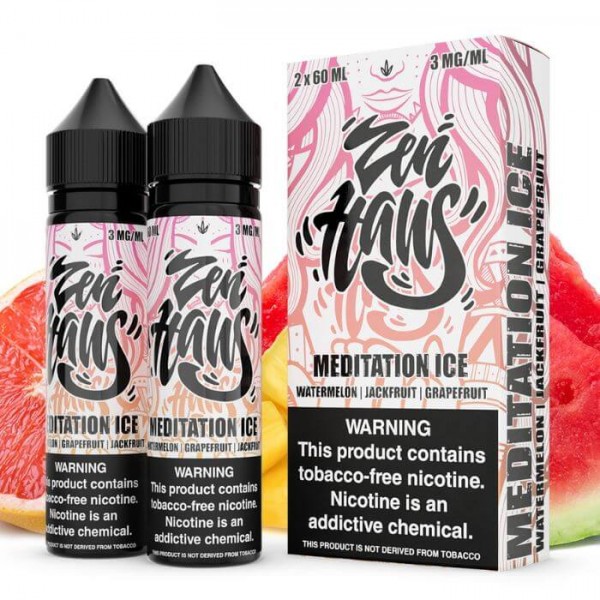 Meditation Ice Tobacco Free Nicotine Vape Juice by Zen Haus