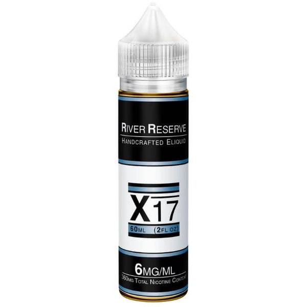 Mildly Flavored Tobacco X-17 Tobacco Free Nicotine E-liquid by River Reserve