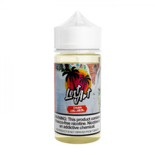 Cream Tobacco Free Nicotine E-liquid by Lost Art