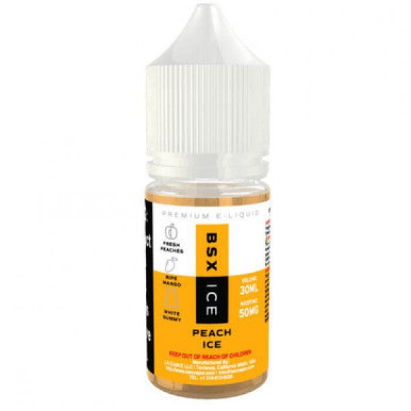 Peach Ice Nicotine Salt by Glas Basix Series