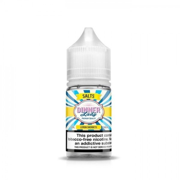 Lemon Sherbets Synthetic Nicotine Salt Juice by Vape Dinner Lady