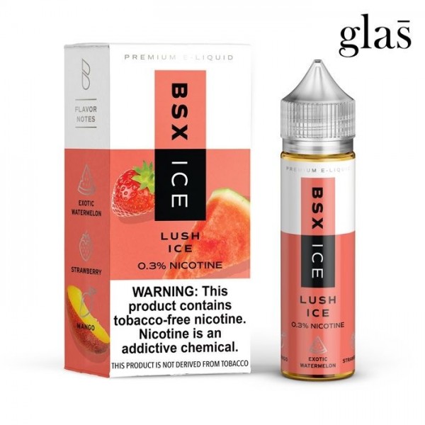 Lush Ice E-Liquid by Glas Basix Series