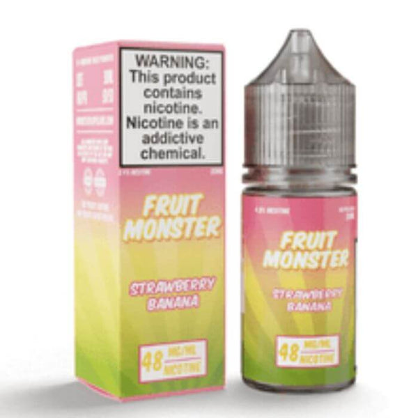 Strawberry Banana Tobacco Free Nicotine Salt Juice by Fruit Monster