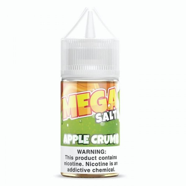 Apple Crumb by Mega Nicotine Salt E-Liquids