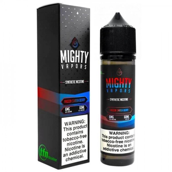 Frozen Smash Berry Synthetic Nicotine Vape Juice by Mighty Vapors