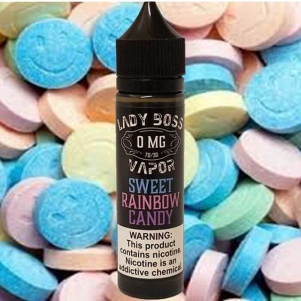 Sweet Rainbow Candy by Lady Boss Vapor E-Liquid