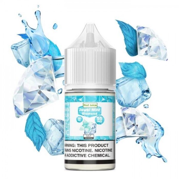 Jewel Mint Diamond by Pod Juice Nicotine Salt E-Liquid