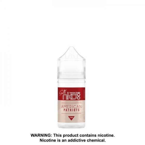 American Patriots by Naked 100 Salt Nicotine E-Liquid