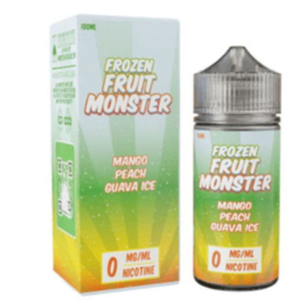 Mango Peach Guava Ice Tobacco Free Nicotine Vape Juice by Frozen Fruit Monster