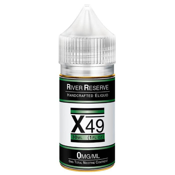 Spearmint X-49 Tobacco Free Nicotine E-liquid by River Reserve