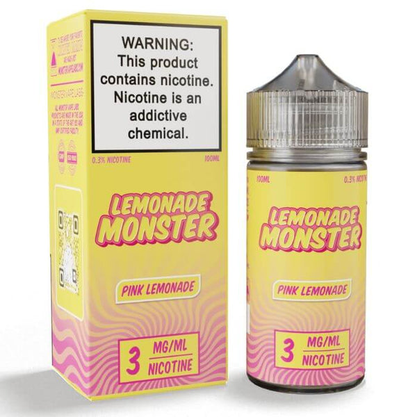 Pink Lemonade Vape Juice by Lemonade Monster
