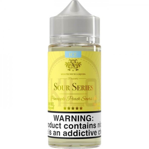 Pineapple Peach Sours Ice by Kilo E-Liquids Sour Series