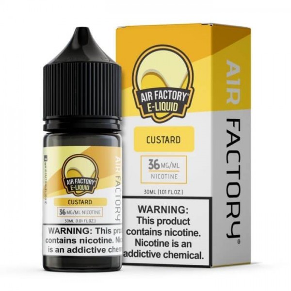 Custard Nicotine Salt by Air Factory E-Liquid