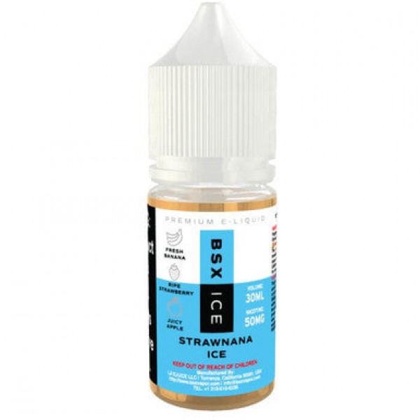 Strawnana Ice Nicotine Salt by Glas Basix Series