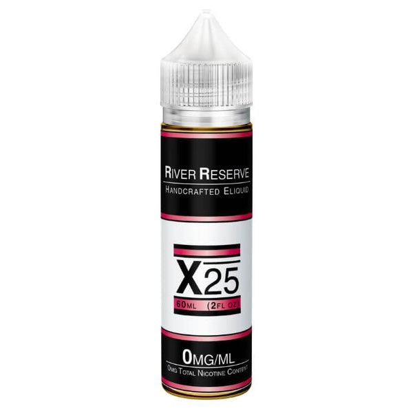 Raspberry Splash X-25 Tobacco Free Nicotine E-liquid by River Reserve