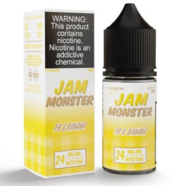 PB & Jam Monster Banana Nicotine Salt Juice by Jam Monster